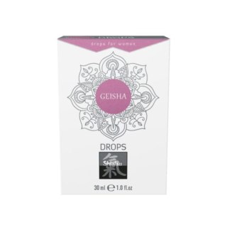 Krople afrodyzjaku Shiatsu Geisha dla kobiet Hot 30ml