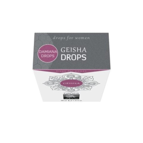 Krople afrodyzjaku Shiatsu Geisha dla kobiet Hot 30ml
