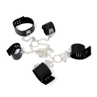 Ściągacz łańcuchowy Hogtie Toyz4lovers czarny