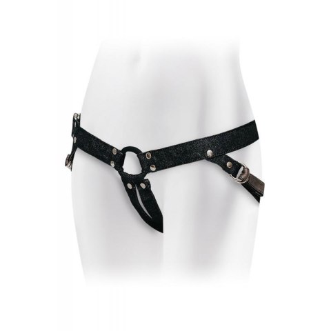 Uprząż do strap on Adrien Lastic silikonowa pierścień 4 cm