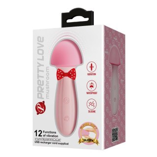 Wibrator grzybkowaty Pretty Love 12 funkcji akumulatorowy