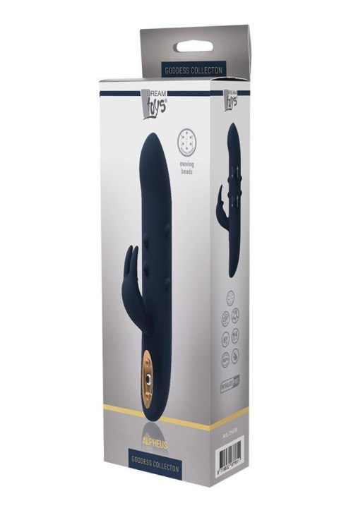 Wibrator króliczek Goddess Collection Alpheus silikonowy USB 23 cm