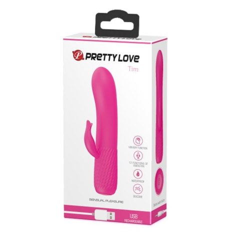 Wibrator króliczek Pretty Love Tim 12 wibracji
