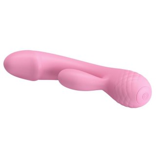 Wibrator króliczek punktu G Pretty Love RON fioletowy silikonowy 12 funkcji