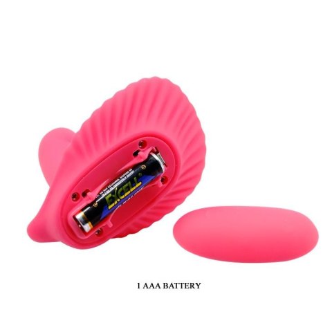 Wibrator z aplikacją Pretty Love Fancy Clamshell muszelkowy wodoodporny