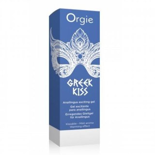 Żel analny rozgrzewający miętowy Greek Kiss Orgie 50 ml