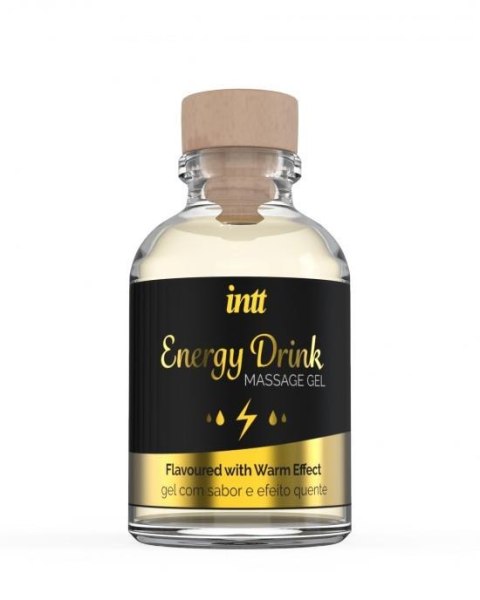 Żel do masażu Intt Energy Drink rozgrzewający 30 ml