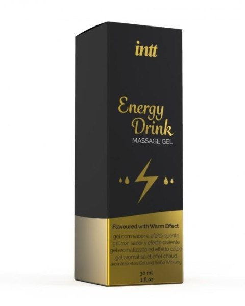 Żel do masażu Intt Energy Drink rozgrzewający 30 ml