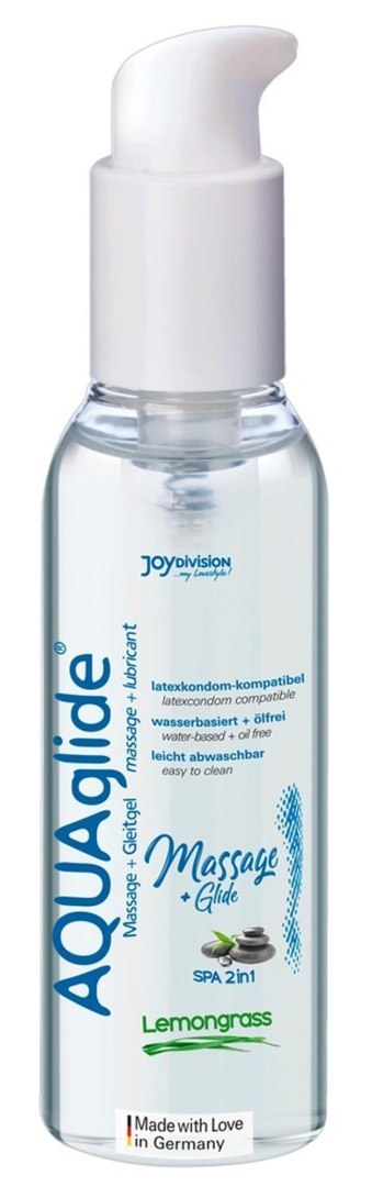 Żel do masażu JoyDivision AQUAglide trawa cytrynowa 200ml
