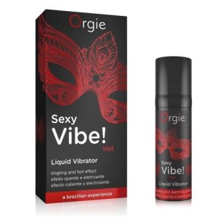 Żel wibrujący rozgrzewający Orgie 15 ml