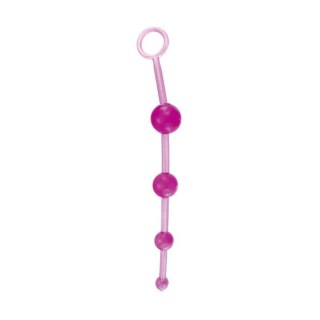 Koraliki analne Timeless Jelly fioletowe 4 kulki PVC