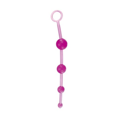 Koraliki analne Timeless Jelly fioletowe 4 kulki PVC