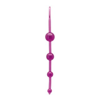 Koraliki analne Timeless Jelly fioletowe 4 kulki PVC