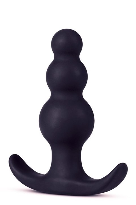 Korek analny koralikowy Blush silikonowy 7,6 cm