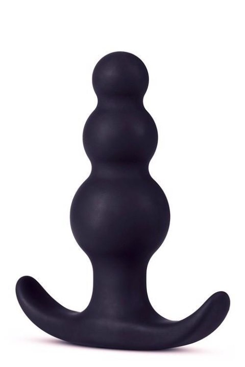 Korek analny koralikowy Blush silikonowy 7,6 cm