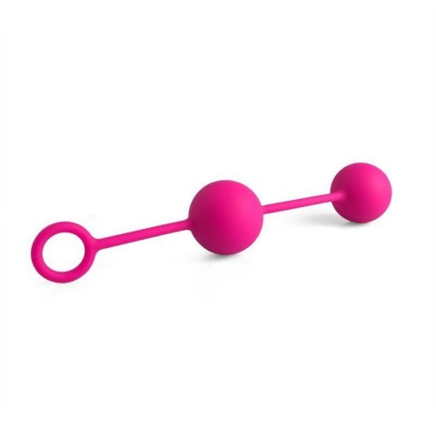 Kulki vaginalne silikonowe Toyz4lovers różowe 18 cm