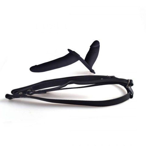 Podwójny strap on Toyz4lovers czarny