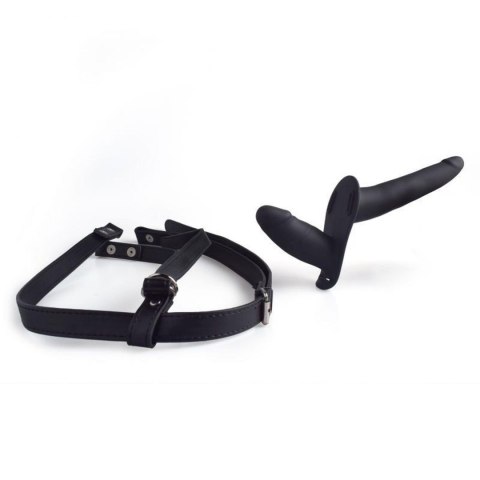 Podwójny strap on Toyz4lovers czarny