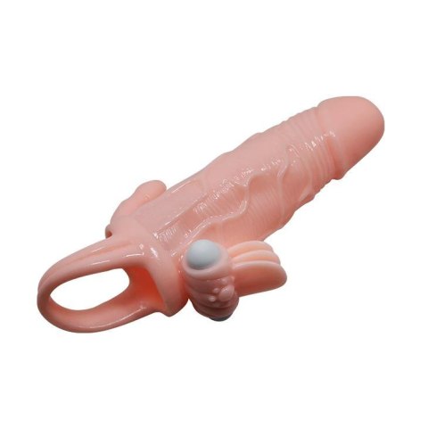 Przedłużka wibrująca Baile Brave Man Skin 17 cm