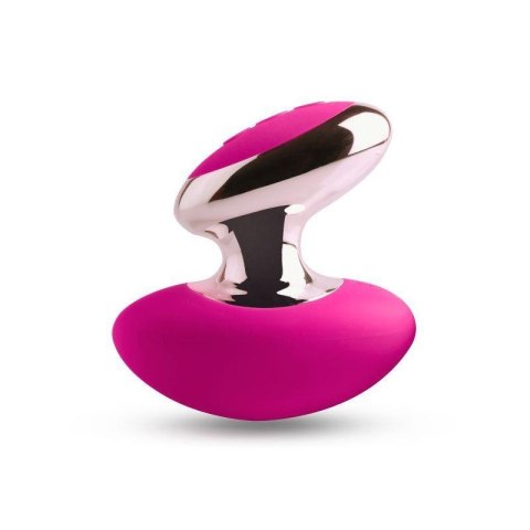 Wibrator silikonowy Lotus Toyz4lovers różowy 10 cm akumulatorowy