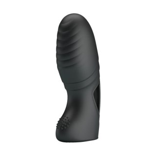 Wibrująca silikonowa nakładka na palec Pretty Love Alan 23mm