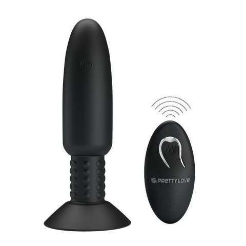 Wibrujący koralikowy korek analny Pretty Love USB wodoodporny