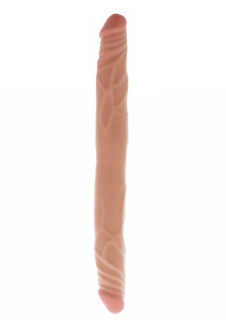 Dildo podwójne ToyJoy Get Real 35 cm jasny odcień skóry
