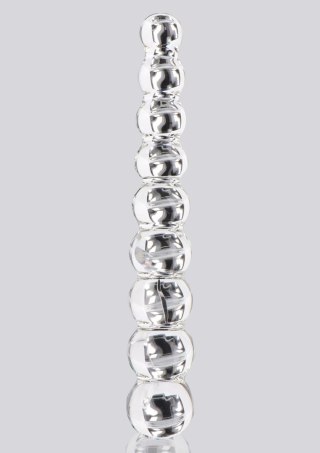 Dildo szklane ToyJoy Frozen Fountain transparentne 22 cm