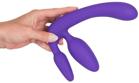 Strapon bez pasków silikonowy 20 cm