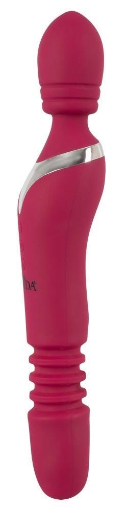 Wibrator Javida rozgrzewający z pchnięciami 27 cm USB