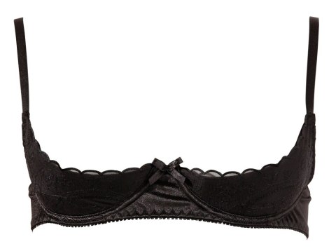 Biustonosz shelf Cottelli Lingerie czarny 80B