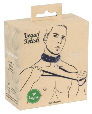 Kołnierz wegański Vegan Fetish ze smyczą 112 cm