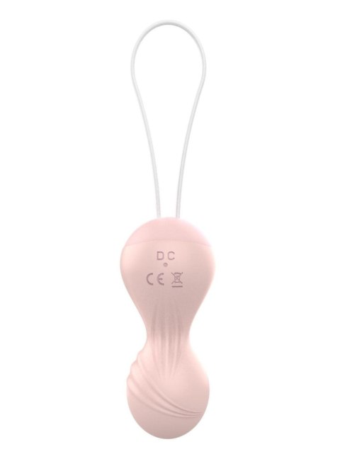 Kulki Kegla wibrujące silikonowe z pilotem USB 10 funkcji