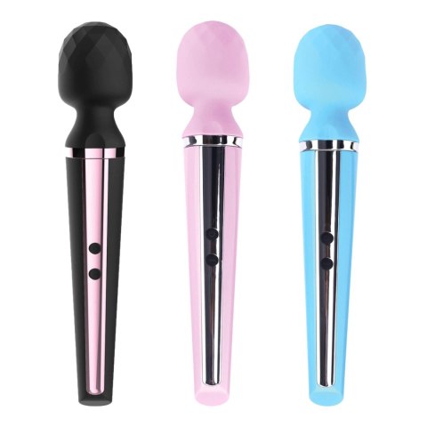 Masażer stymulator silikonowy B Series Magic niebieski USB 10 funkcji