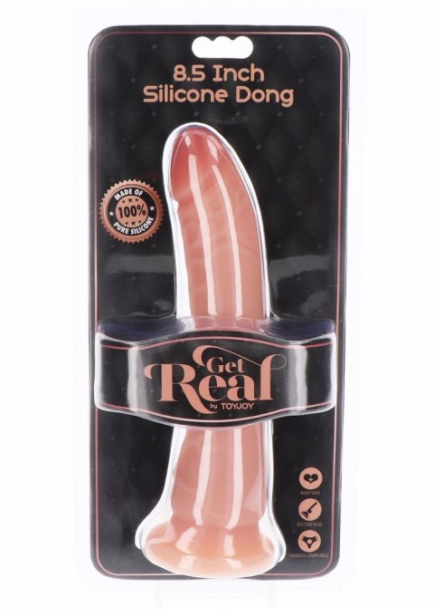 Dildo silikonowe ToyJoy realistyczne 21 cm cieliste