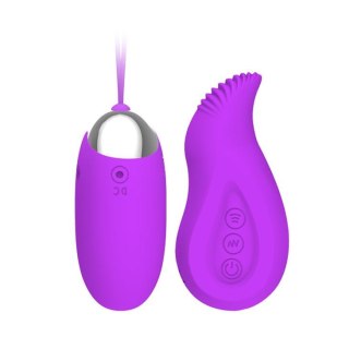 Jajko wibrujące Pretty Love Eden z pilotem USB 12 funkcji