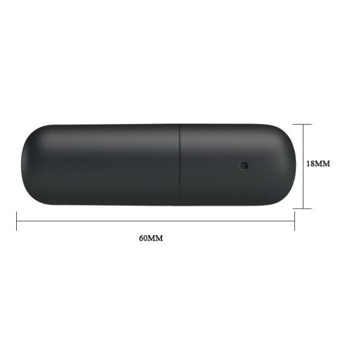 Mini wibrator Pretty Love silikonowy USB 12 funkcji wodoodporny