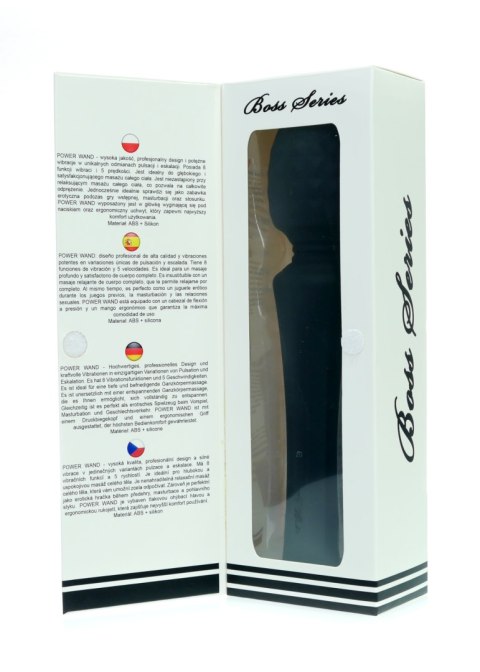 Stymulator łechtaczki B Series Magic silikonowy czarny USB