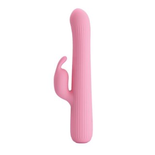 Wibrator punktu G 4 rotacje 4 wibracje Pretty Love Julian różowy USB