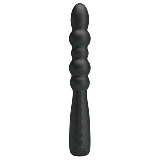 Wibrator punktu G Pretty Love Monroe 12 funkcji silikonowy czarny USB