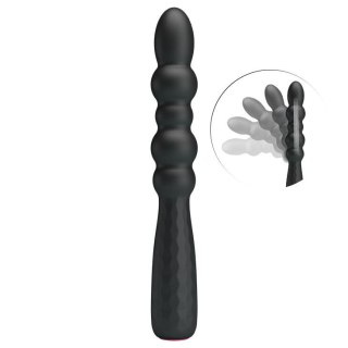 Wibrator punktu G Pretty Love Monroe 12 funkcji silikonowy czarny USB