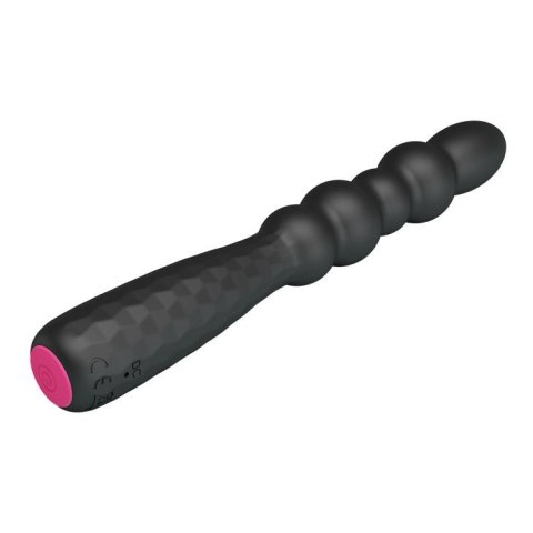 Wibrator punktu G Pretty Love Monroe 12 funkcji silikonowy czarny USB