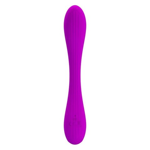 Wibrator silikonowy zginalny Pretty Love Yedda fioletowy USB 12 funkcji
