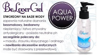 Długotrwały żel Be Lover Aqua na bazie wody 100ml