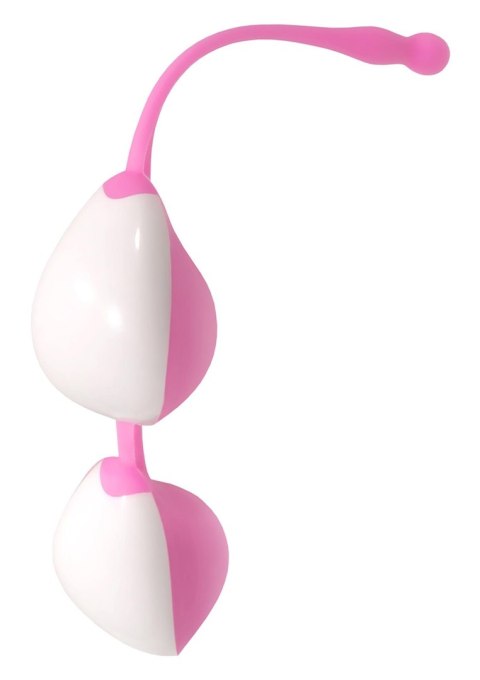 Kulki silikonowe NS Novelties Teardrop Duo Balls różowe 20 cm