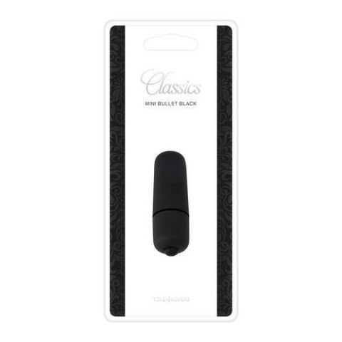Mini wibrator bullet Classics Toyz4lovers czarny 5,5 cm wodoodporny