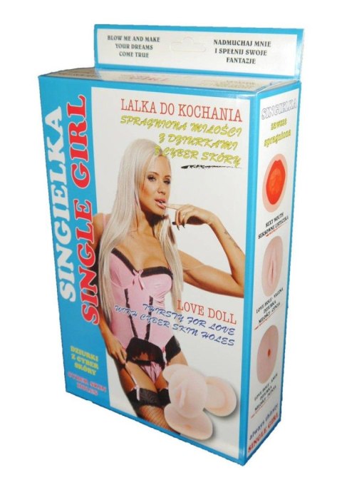 Nadmuchiwana stojąca lalka erotyczna Singielka B Series Lyla