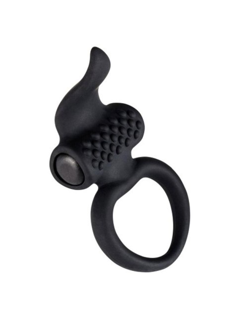 Pierścień wibrujący Adrien Lastic AD Lingus czarny 7 cm