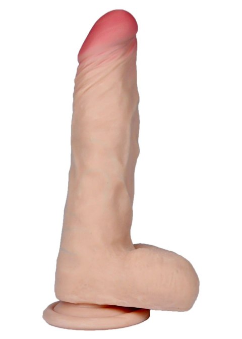 Realistyczne dildo elastyczne z cyberskóry Posejdon 19 cm z przyssawką