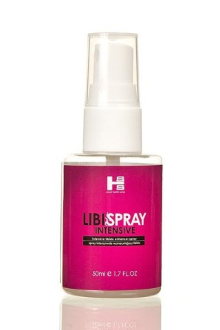 Sprej pobudzający rozgrzewający LibiSpray Sexual Health Series 50ml